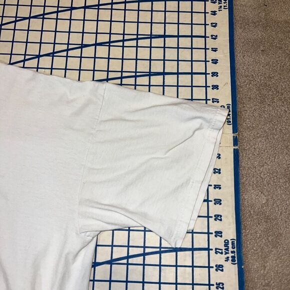 Vintage Nike Air T-Shirt Size XL Double Sided White Short Sleeve - Picture 4 of 13